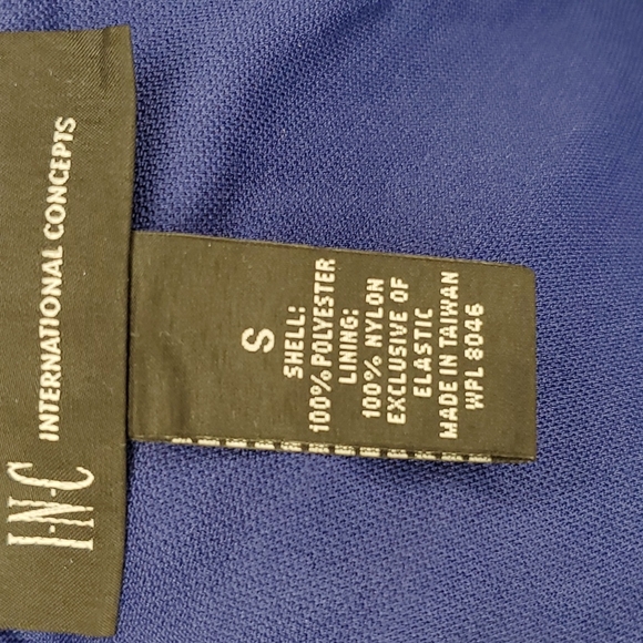 🎉HP🎉 INC International Concepts NWOT Size S Sapphire Blue Lace Top! 💙💘💙 - Picture 12 of 12